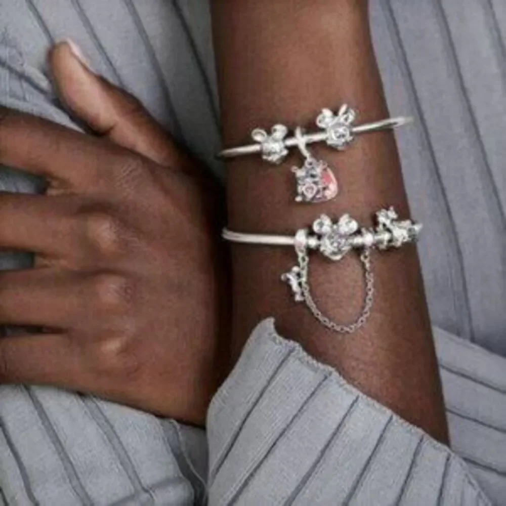Pandora Polished Mickey Mouse Charm